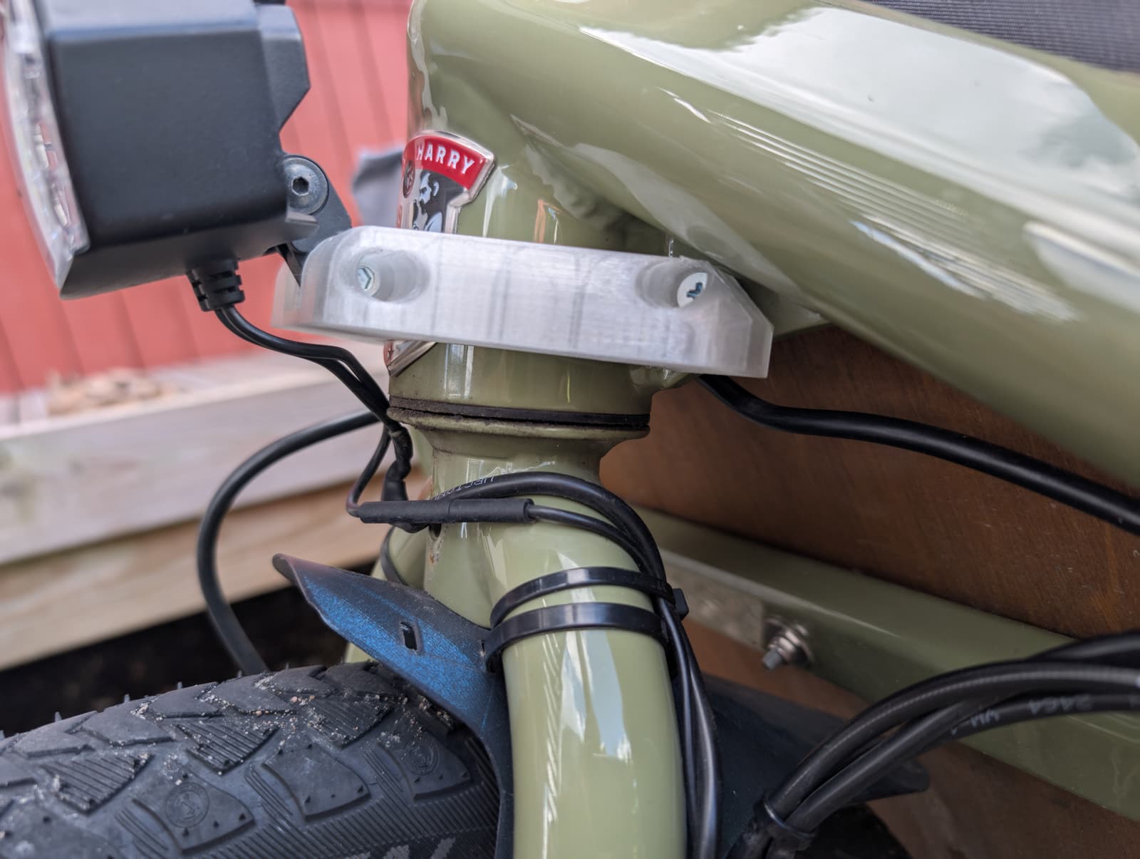Headlight Frame Mount (DIY)
