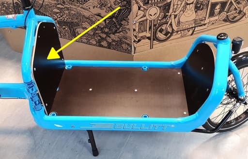 Schutzdeck back plate