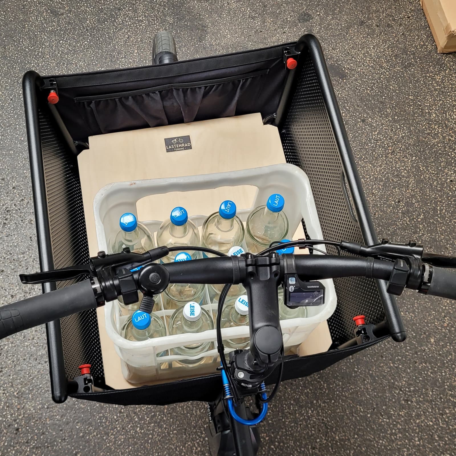 Zwei Ebenen im Muli Korb - Muli Second Level - Lastenrad-Tuning.com