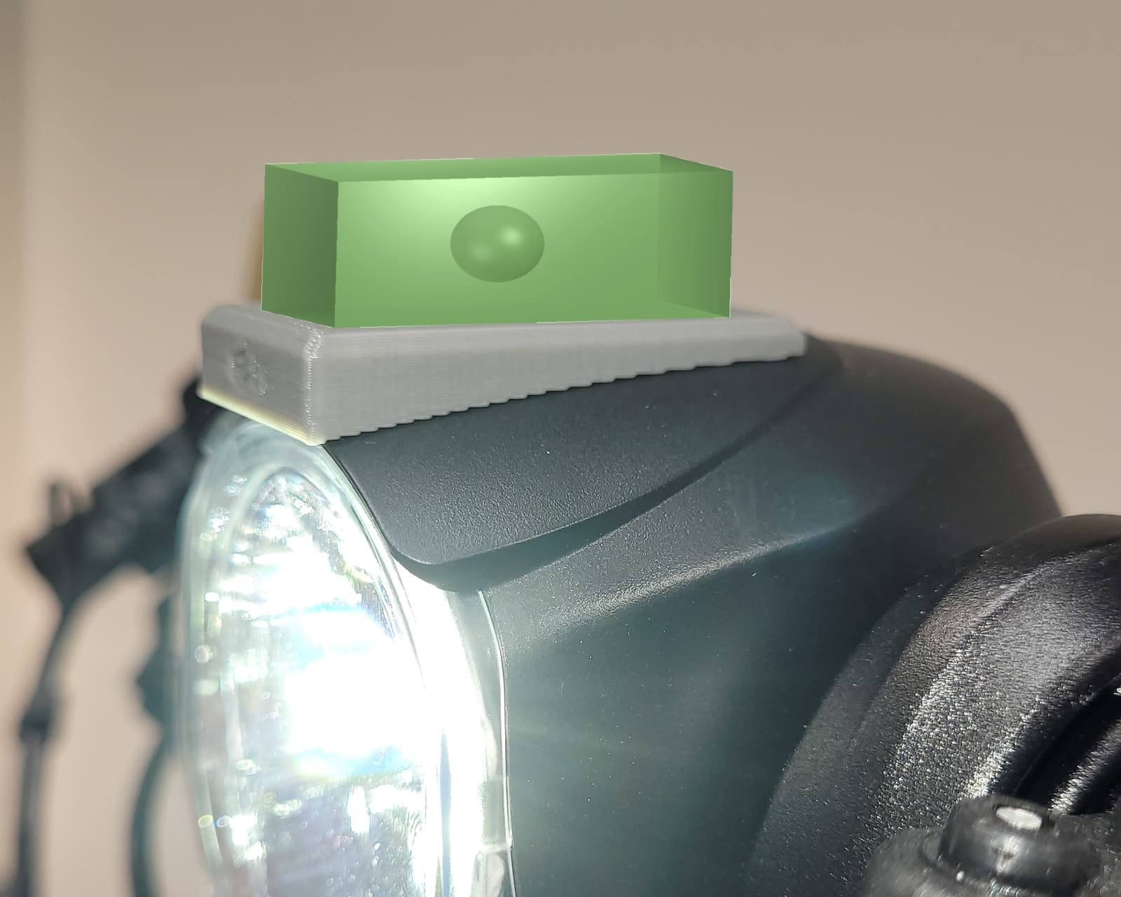 Adjust light on the Tern GSD after handlebar height adjustment - Lastenrad-Tuning.com