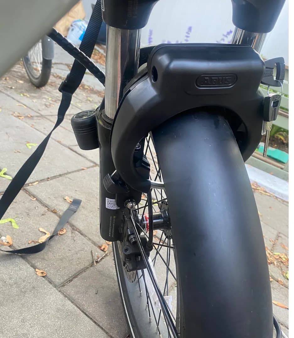 ABUS 4750XL Café Lock Bracket for Aventon Abound (DIY)