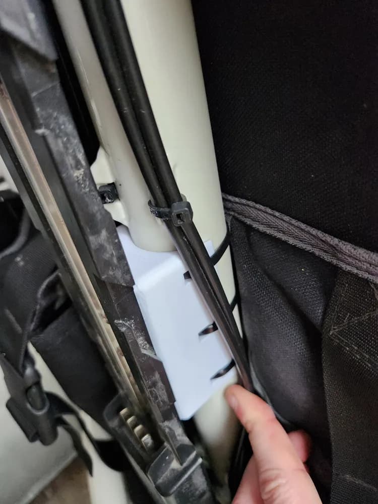 Battery Support Mount — Bafang BBS02 (DIY)