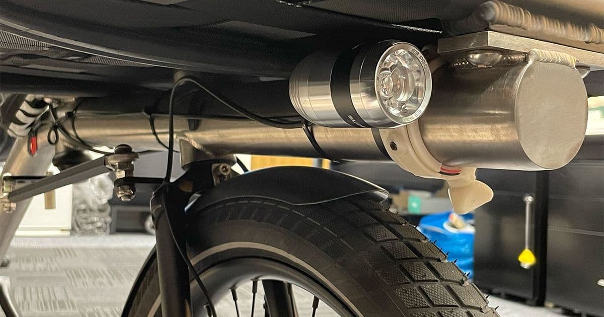 Front Light Mount for Supernova E3 Pro 2 (DIY)