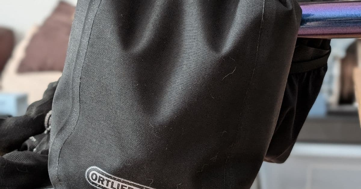 Steering Tube Ortlieb Pocket Mount (DIY)