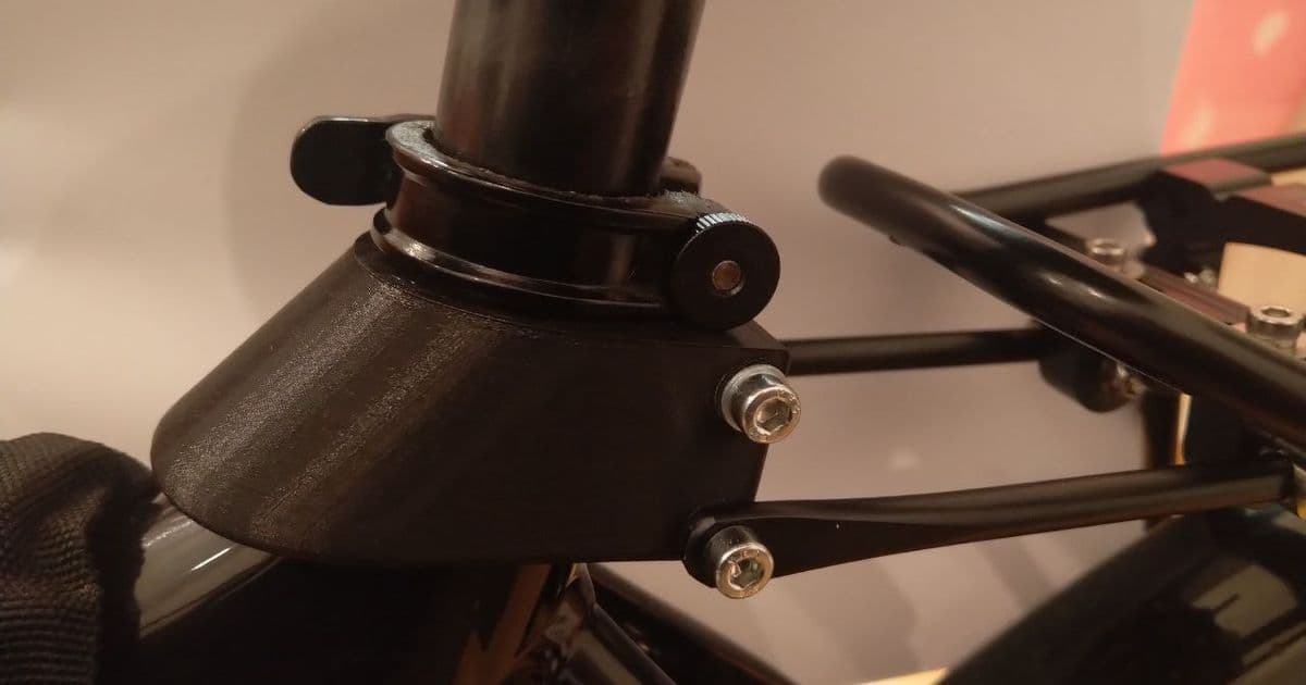 Rear Bike Rack Mounting Adapter (DIY)