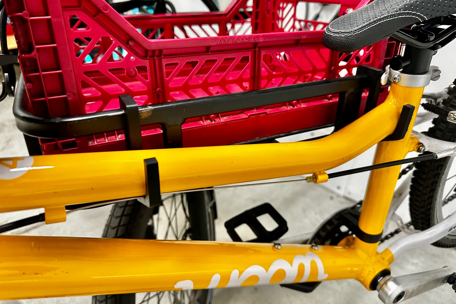 Woom Bike Hooks for Tern GSD Transporteur Rack (DIY)