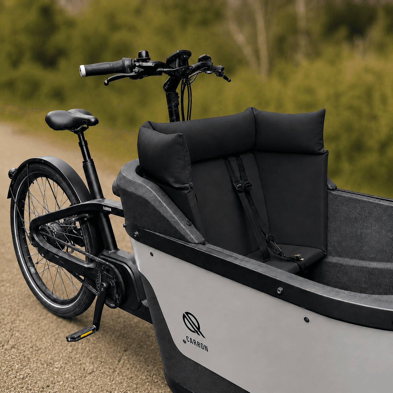 Cargo bike cushion Carqon - Black