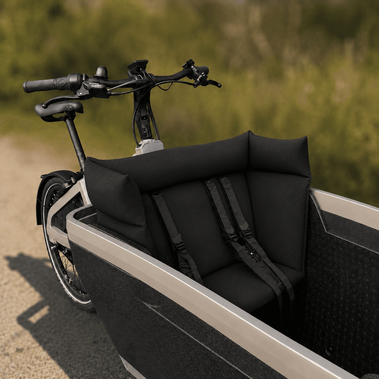 Cargo bike cushion Lovens - Black